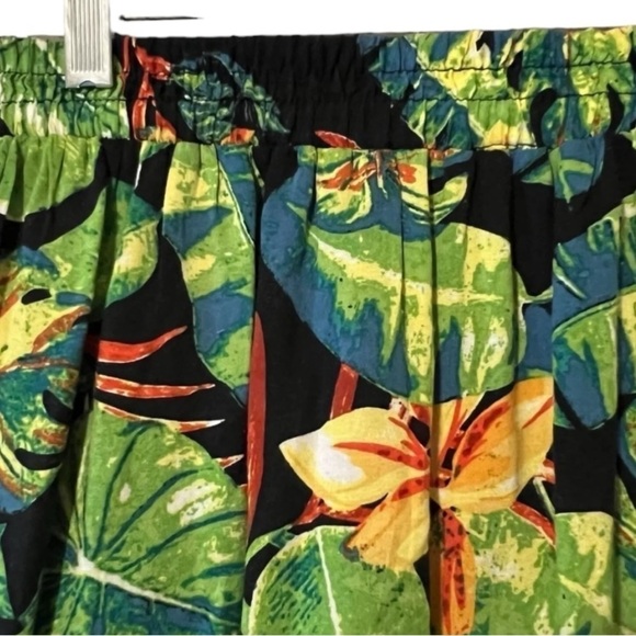 RACHEL Rachel Roy Tropical Floral Mini Ruffle Tiered Skirt Woman’s M - Picture 3 of 8